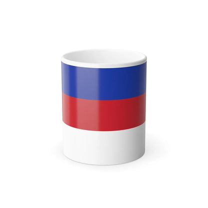 Flag of Sorbs Germany - Color Changing Coffee Mug-11oz-Go Mug Yourself