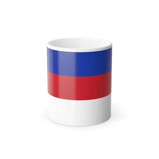 Flag of Sorbs Germany - Color Changing Coffee Mug 11oz - Go Mug Yourself