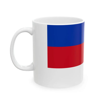 Flag of Sorbs Germany - White Coffee Mug-Go Mug Yourself