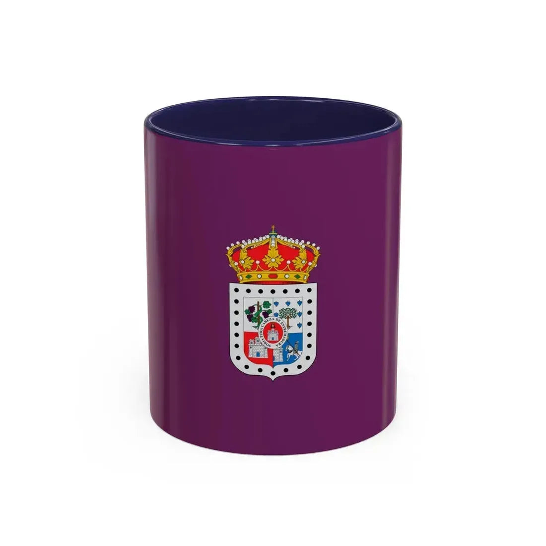 Flag of Soria Spain - Accent Coffee Mug 11oz Navy - Go Mug Yourself