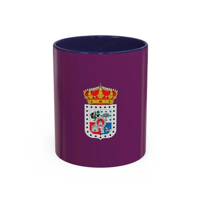 Flag of Soria Spain - Accent Coffee Mug 11oz Navy - Go Mug Yourself
