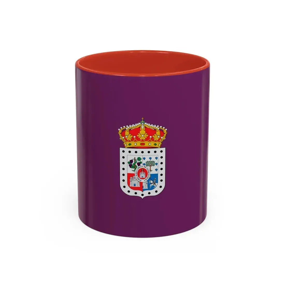 Flag of Soria Spain - Accent Coffee Mug 11oz Red - Go Mug Yourself