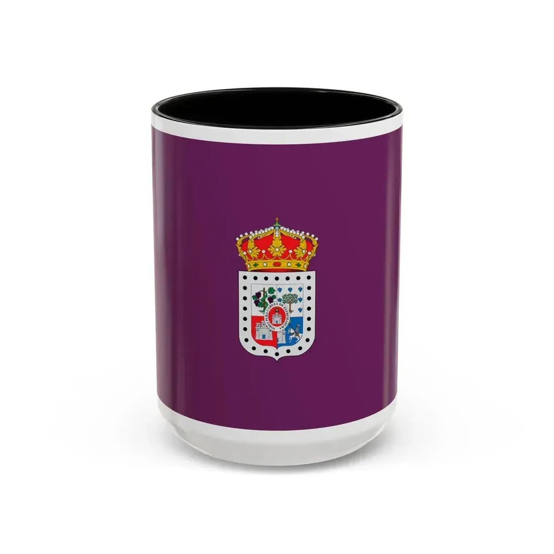 Flag of Soria Spain - Accent Coffee Mug 15oz Black - Go Mug Yourself
