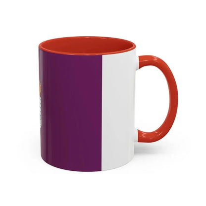 Flag of Soria Spain - Accent Coffee Mug - Go Mug Yourself