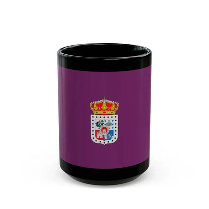 Flag of Soria Spain - Black Coffee Mug 15oz - Go Mug Yourself