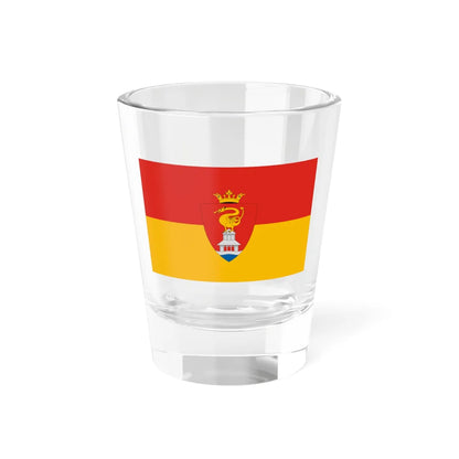 Flag of Sorkikapolna (Hungary) Shot Glass 1.5oz 1.5oz - Go Mug Yourself