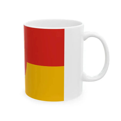 Flag of Sorkikapolna (Hungary) White Coffee Mug - Go Mug Yourself