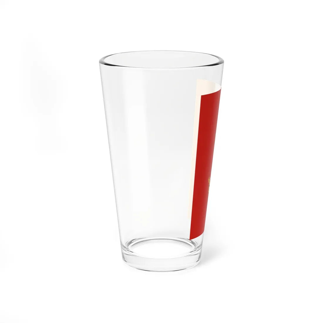 Flag of Sorkikapolna vertical (Hungary) Pint Glass 16oz - Go Mug Yourself