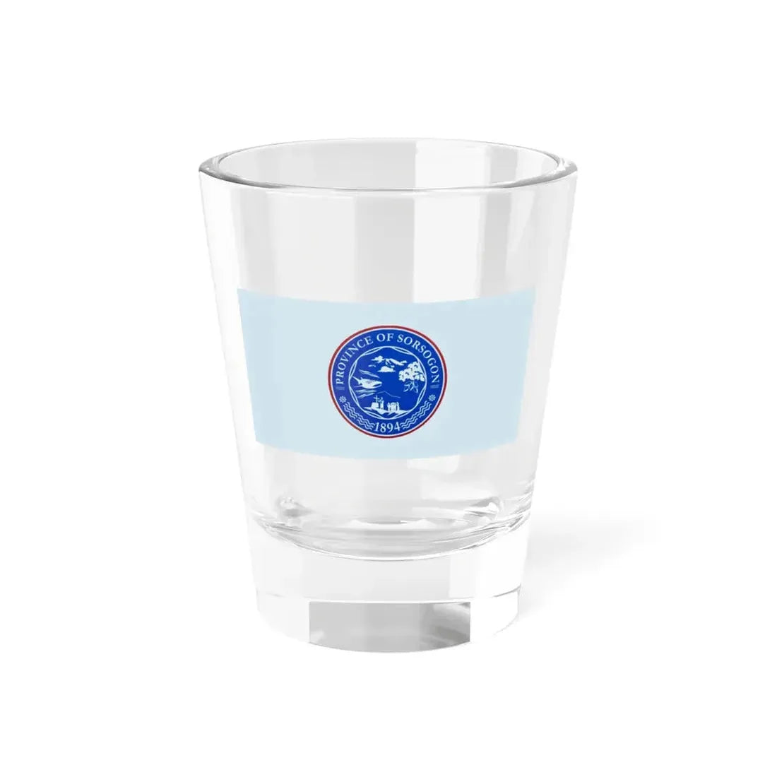 Flag of Sorsogon (Philippines) Shot Glass 1.5oz 1.5oz - Go Mug Yourself