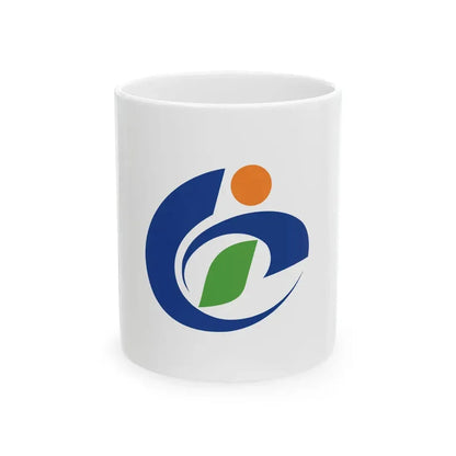Flag of Sosa Chiba (Japan) White Coffee Mug 11oz - Go Mug Yourself