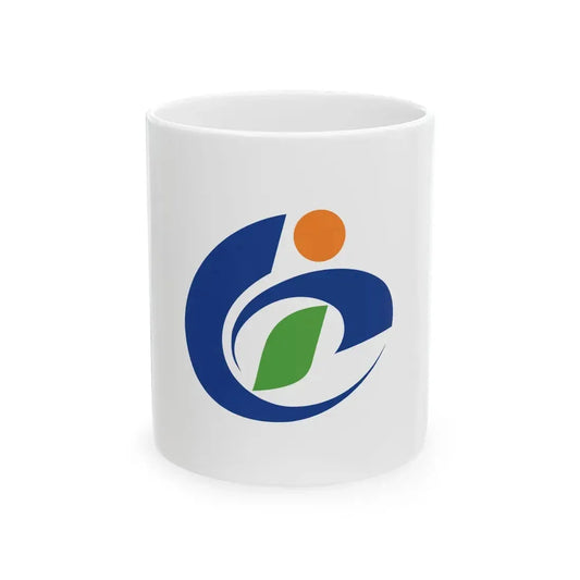 Flag of Sosa Chiba (Japan) White Coffee Mug 11oz - Go Mug Yourself