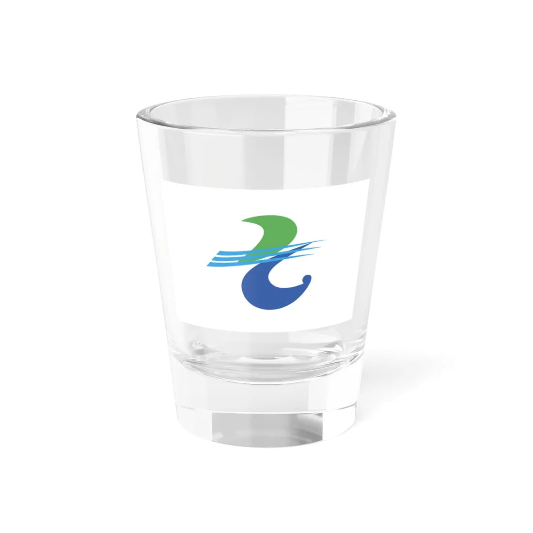 Flag of Sotogahama Aomori (Japan) Shot Glass 1.5oz 1.5oz - Go Mug Yourself