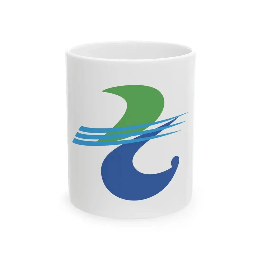 Flag of Sotogahama Aomori (Japan) White Coffee Mug 11oz - Go Mug Yourself