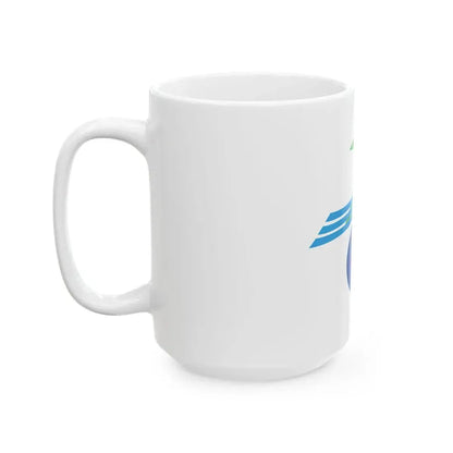 Flag of Sotogahama Aomori (Japan) White Coffee Mug - Go Mug Yourself