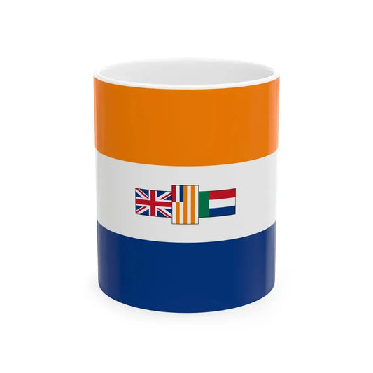 Flag of South Africa 1928-1982 (Namibia) White Coffee Mug 11oz - Go Mug Yourself