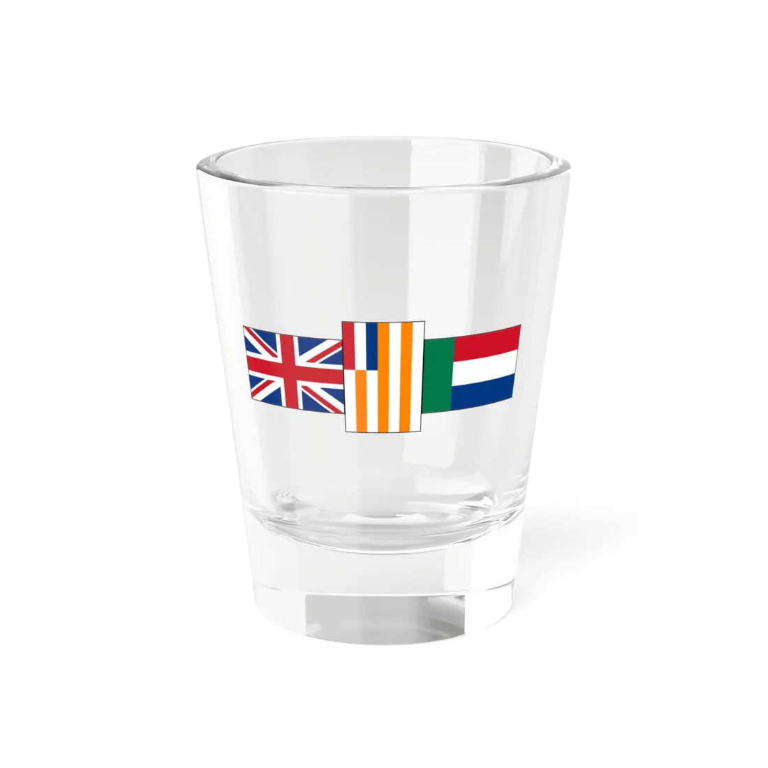 Flag of South Africa 1928-1982 small flags (South Africa) Shot Glass 1.5oz 1.5oz - Go Mug Yourself