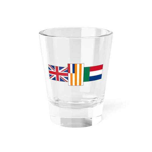 Flag of South Africa 1928-1982 small flags (South Africa) Shot Glass 1.5oz 1.5oz - Go Mug Yourself