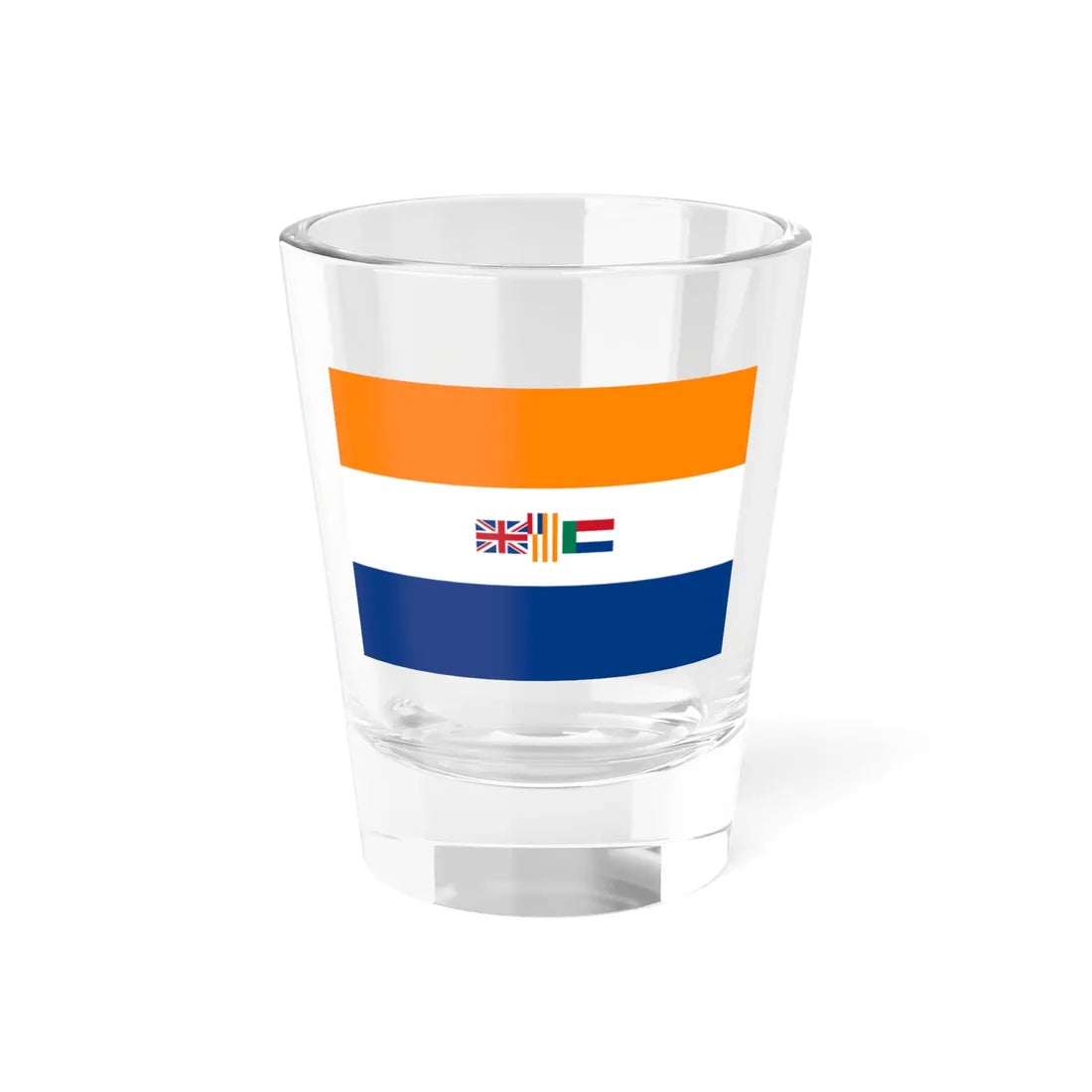 Flag of South Africa 1928-1982 without borders (Namibia) Shot Glass 1.5oz 1.5oz - Go Mug Yourself