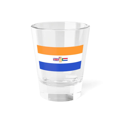 Flag of South Africa 1982-1994 1-2 (Namibia) Shot Glass 1.5oz 1.5oz - Go Mug Yourself