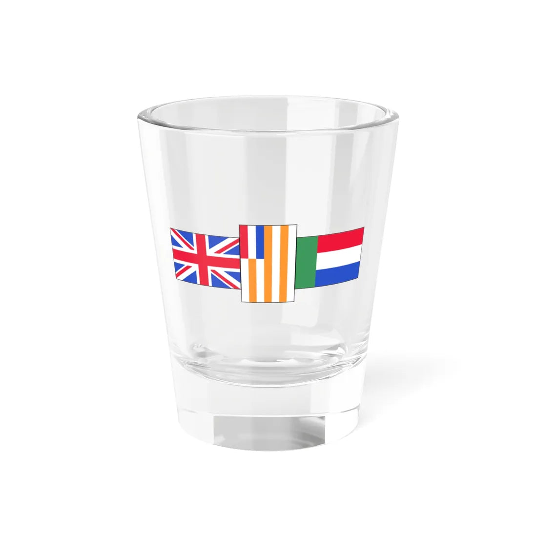 Flag of South Africa 1982-1994 small flags (South Africa) Shot Glass 1.5oz 1.5oz - Go Mug Yourself
