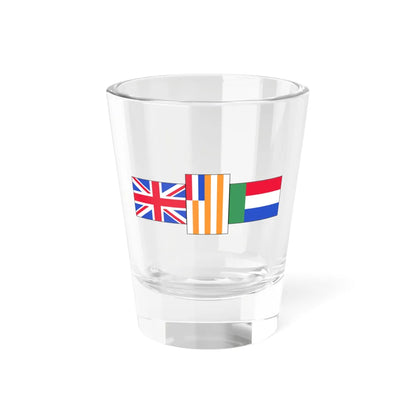 Flag of South Africa 1982-1994 small flags (South Africa) Shot Glass 1.5oz 1.5oz - Go Mug Yourself