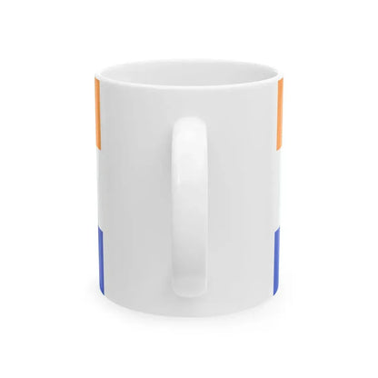 Flag of South Africa 1982-1994 without borders (Namibia) White Coffee Mug - Go Mug Yourself