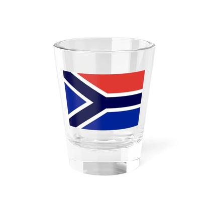 Flag of South Africa - No Yellow Ink (South Africa) Shot Glass 1.5oz 1.5oz - Go Mug Yourself