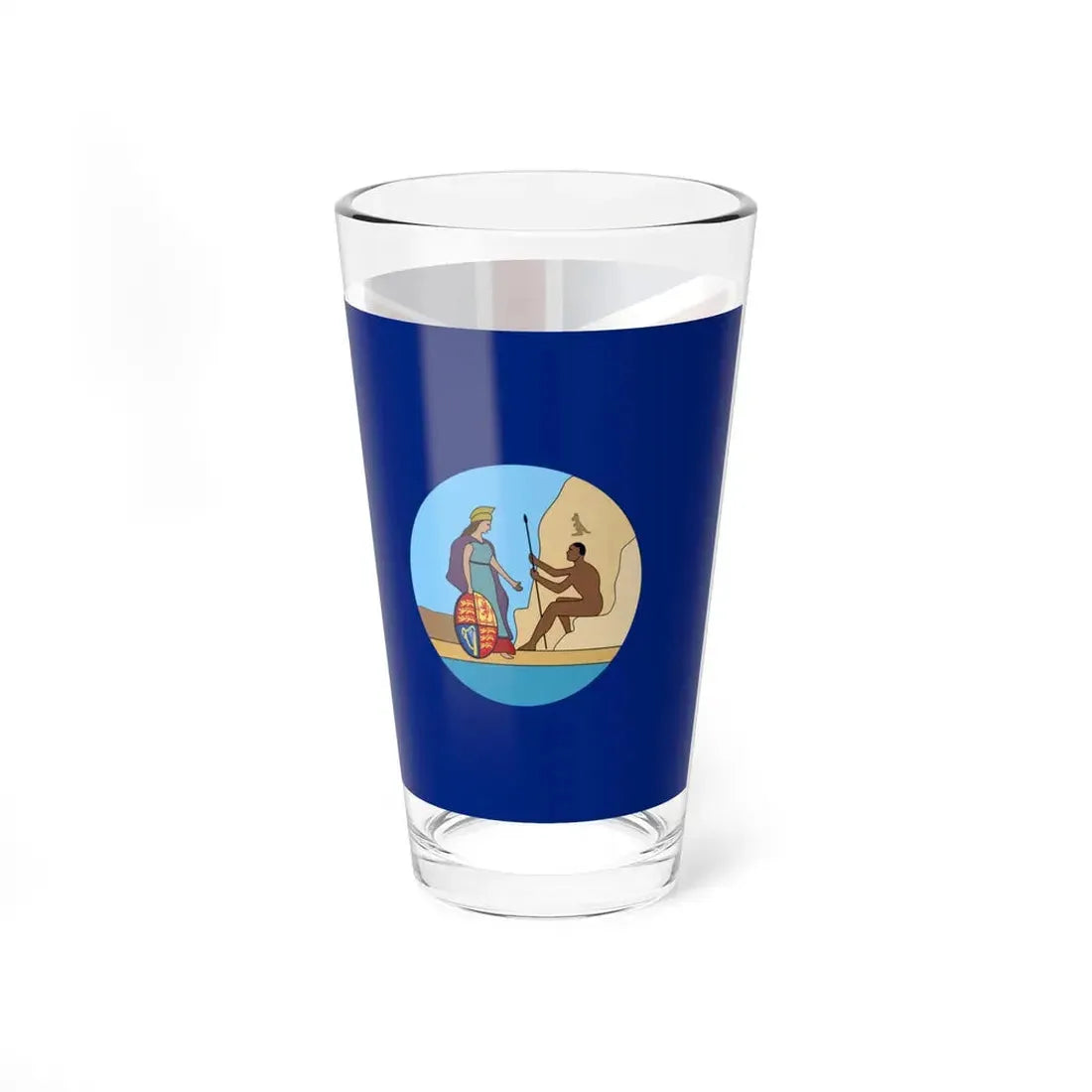 Flag of South Australia 1876-1904 (Australia) Pint Glass 16oz - Go Mug Yourself