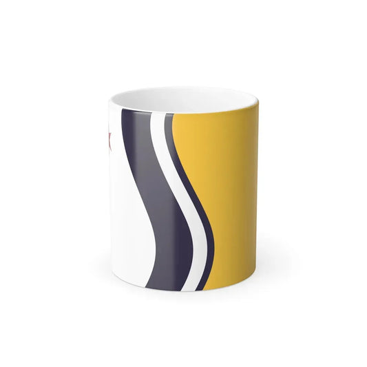 Flag of South Bend, Indiana - Color Changing Coffee Mug 11oz - Go Mug Yourself