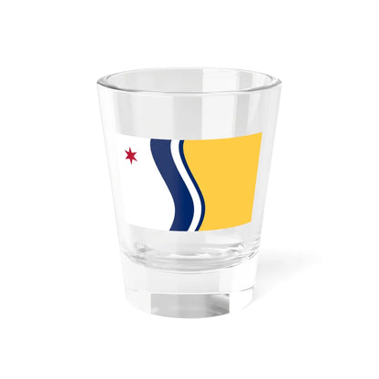 Flag of South Bend Indiana (India) Shot Glass 1.5oz 1.5oz - Go Mug Yourself