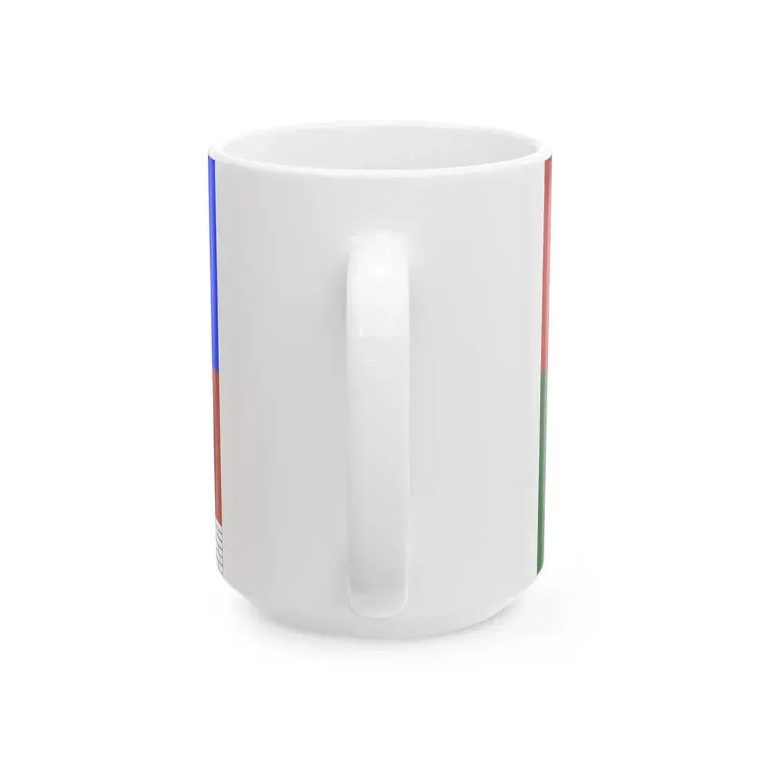 Flag of South Bohemian Region (Czech Republic) White Coffee Mug - Go Mug Yourself