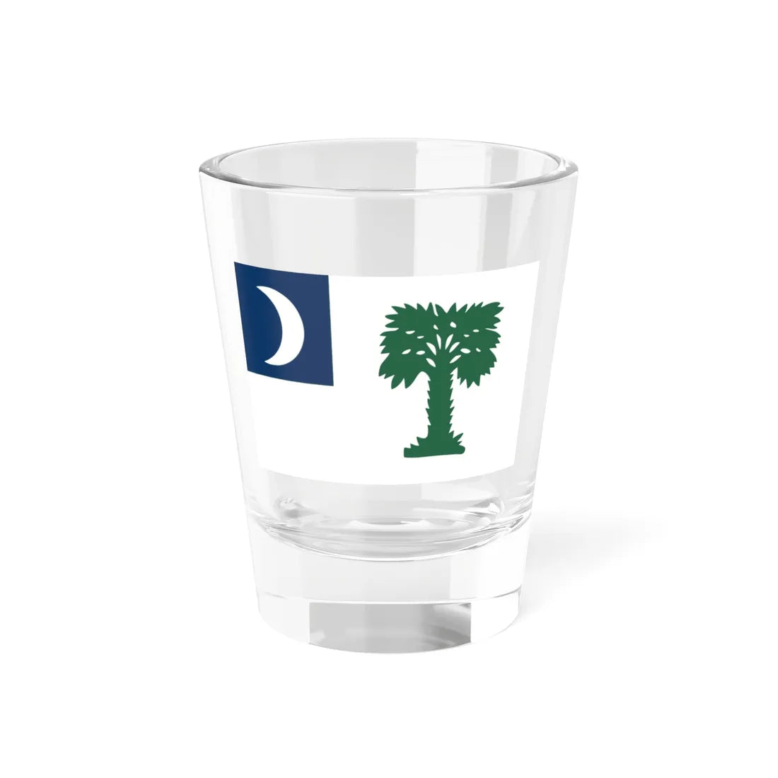 Flag of South Carolina 1st Proposal (United States) Shot Glass 1.5oz 1.5oz - Go Mug Yourself