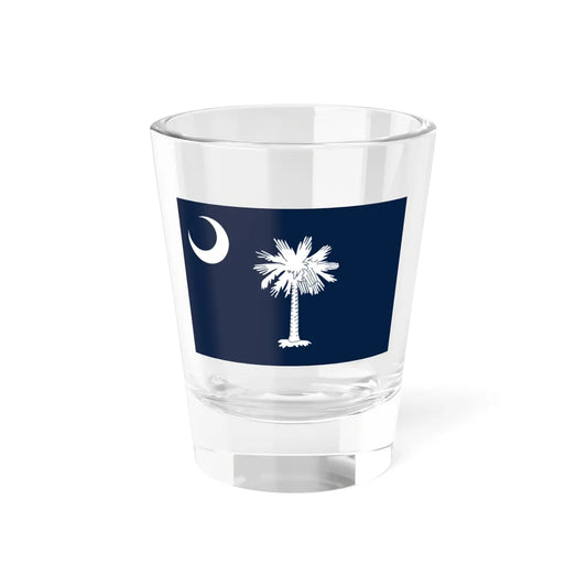 Flag of South Carolina (United States) Shot Glass 1.5oz 1.5oz - Go Mug Yourself