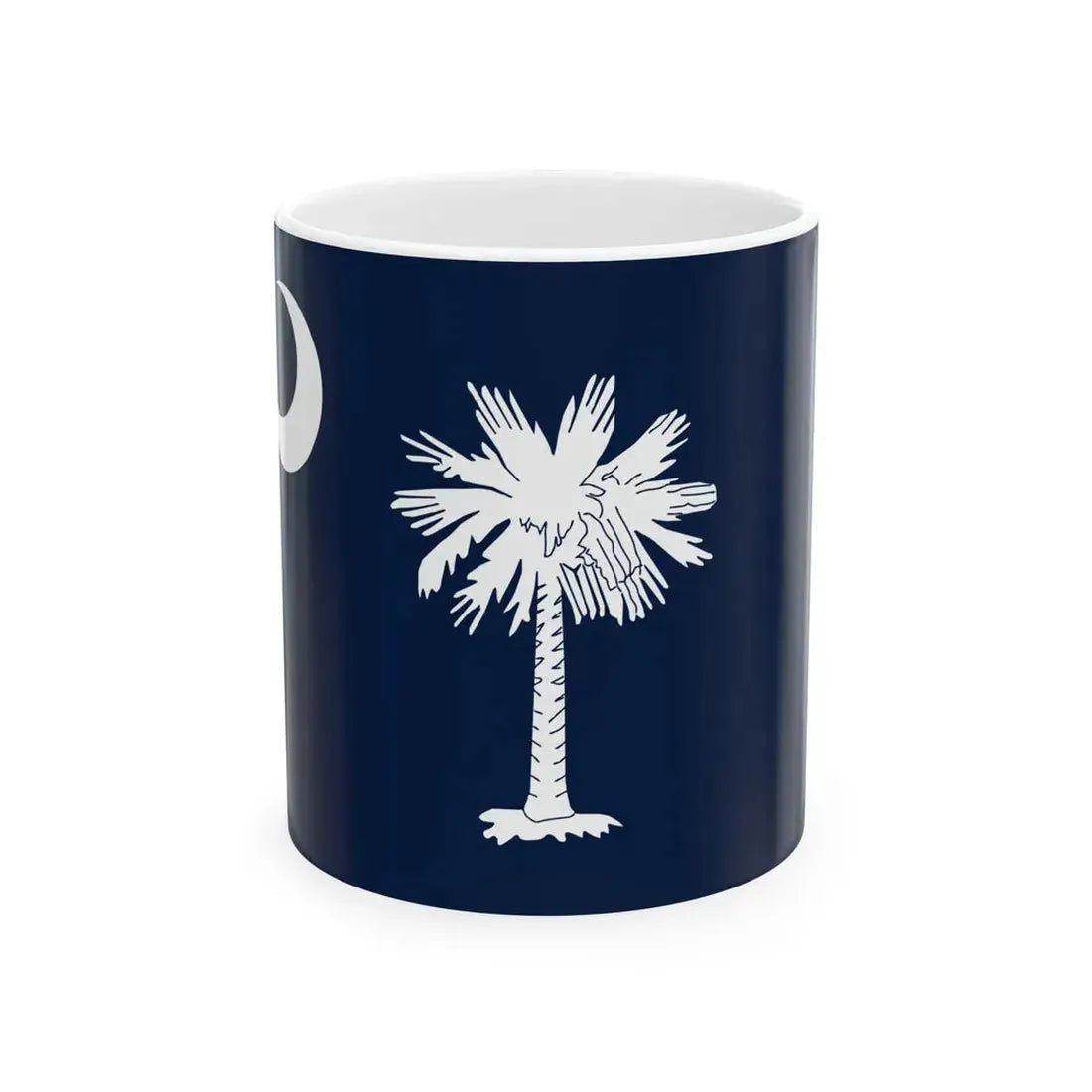 Flag of South Carolina (United States) White Coffee Mug 11oz - Go Mug Yourself