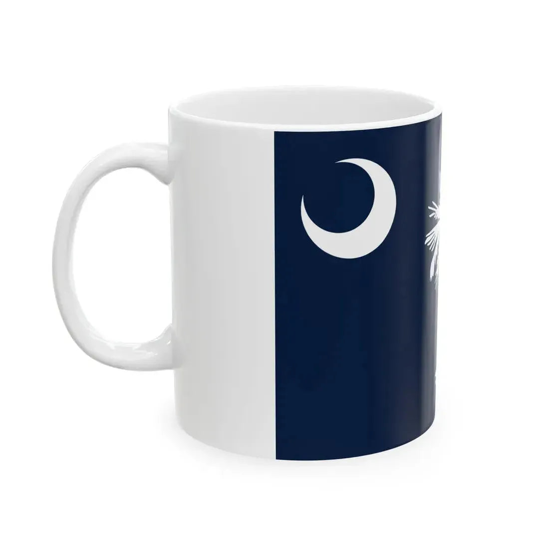 Flag of South Carolina (United States) White Coffee Mug - Go Mug Yourself