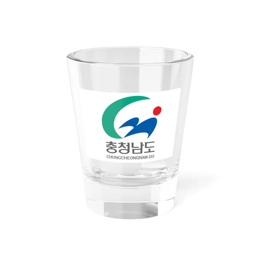 Flag of South Chungcheong Province 1998-2012 (Korea) Shot Glass 1.5oz 1.5oz - Go Mug Yourself