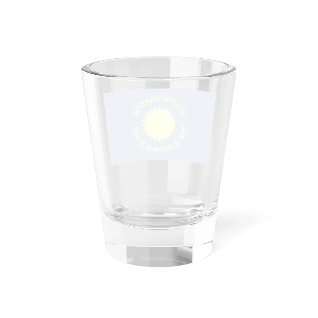 Flag of South Dakota 1909-1963 (United States) Shot Glass 1.5oz - Go Mug Yourself