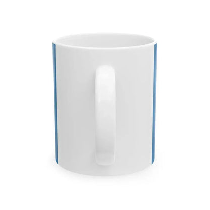 Flag of South Dakota 3-2 (United States) White Coffee Mug - Go Mug Yourself