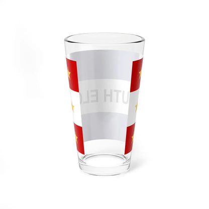 Flag of South Elgin Illinois (United States) Pint Glass 16oz - Go Mug Yourself