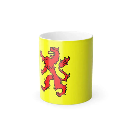 Flag of South Holland Netherlands - Color Changing Coffee Mug 11oz - Go Mug Yourself