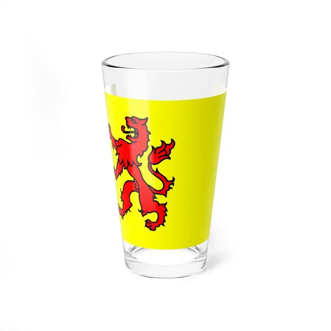 Flag of South Holland Netherlands - Pint Glass 16oz 16oz - Go Mug Yourself