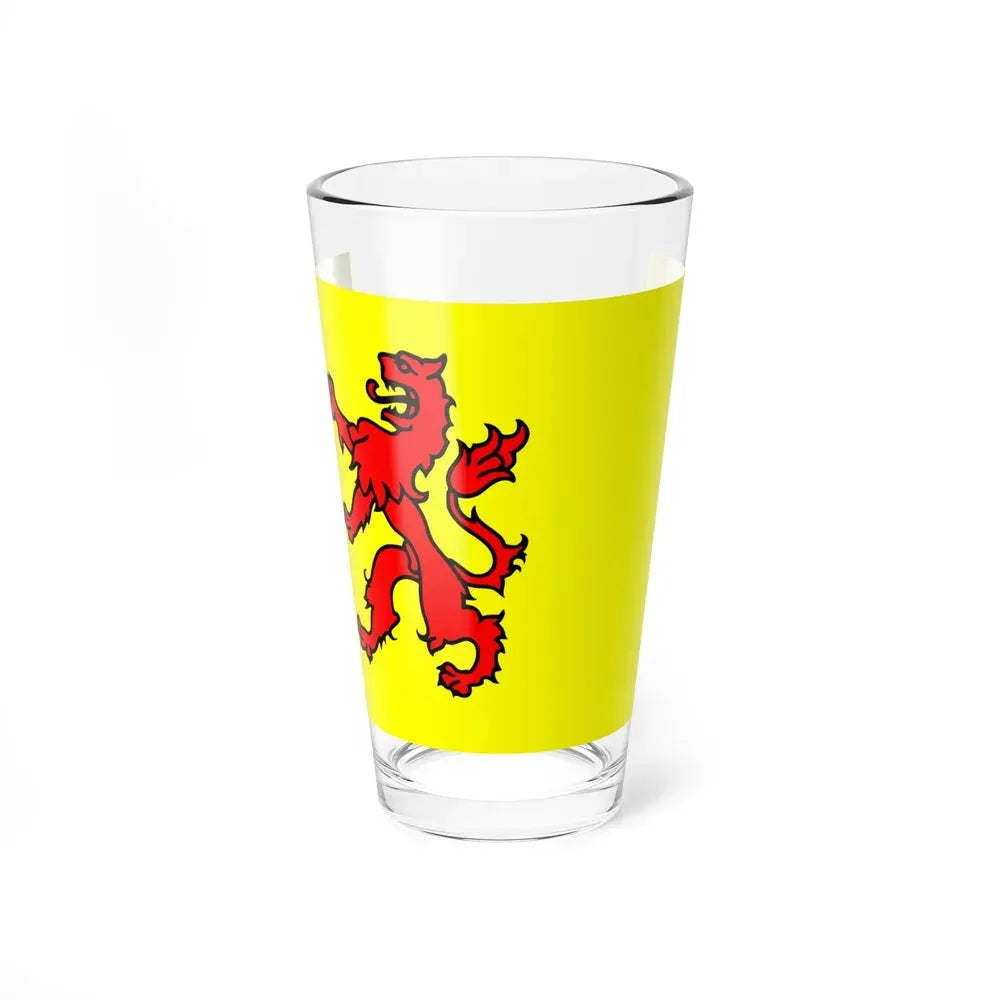 Flag of South Holland Netherlands - Pint Glass 16oz 16oz - Go Mug Yourself