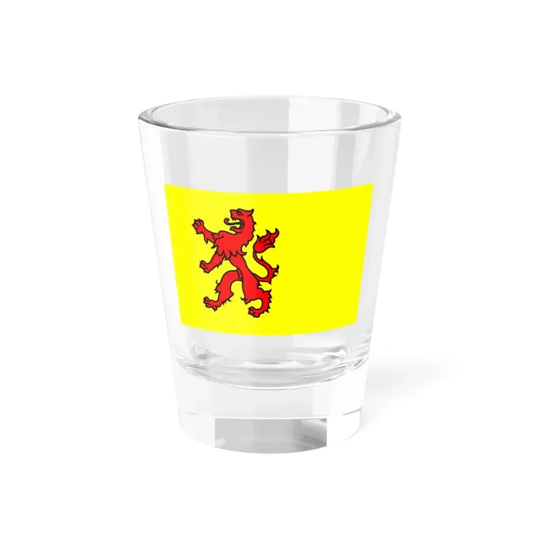 Flag of South Holland Netherlands - Shot Glass 1.5oz 1.5oz - Go Mug Yourself