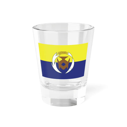 Flag of South Jeolla Province 1964-2000 (Korea) Shot Glass 1.5oz 1.5oz - Go Mug Yourself