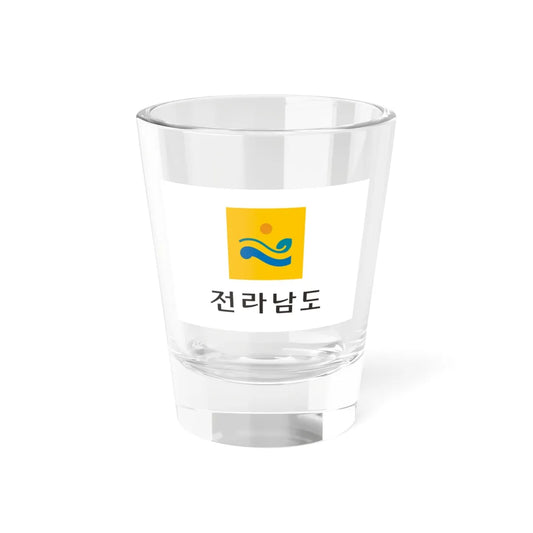 Flag of South Jeolla Province 2000-2016 (Korea) Shot Glass 1.5oz 1.5oz - Go Mug Yourself
