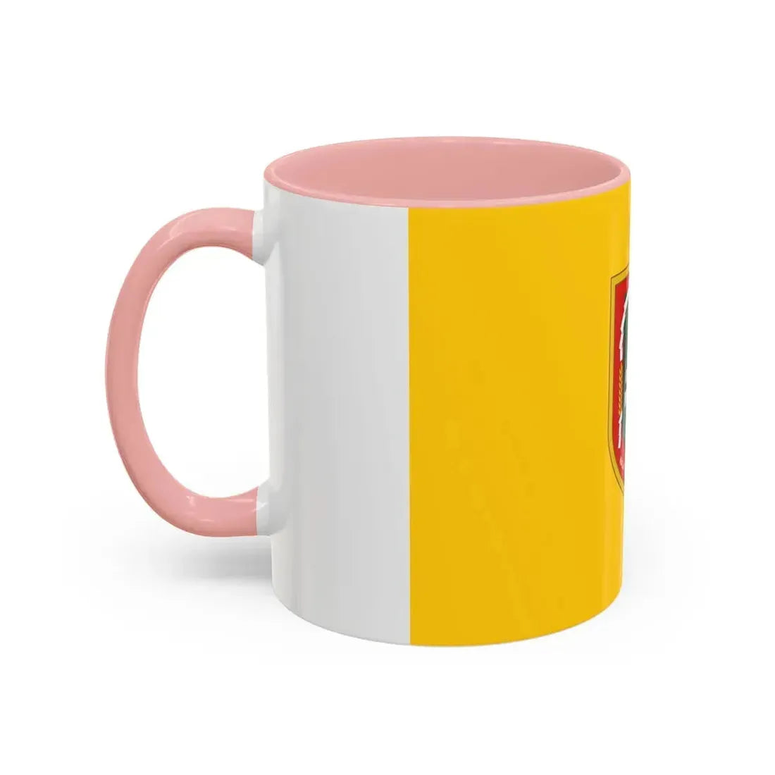 Flag of South Kalimantan Indonesia - Accent Coffee Mug - Go Mug Yourself