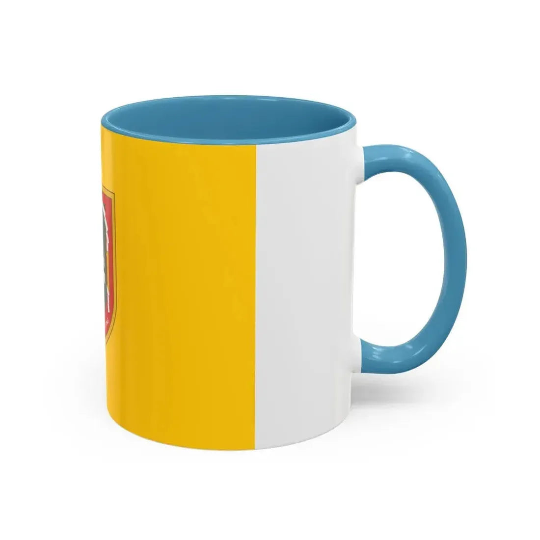 Flag of South Kalimantan Indonesia - Accent Coffee Mug - Go Mug Yourself