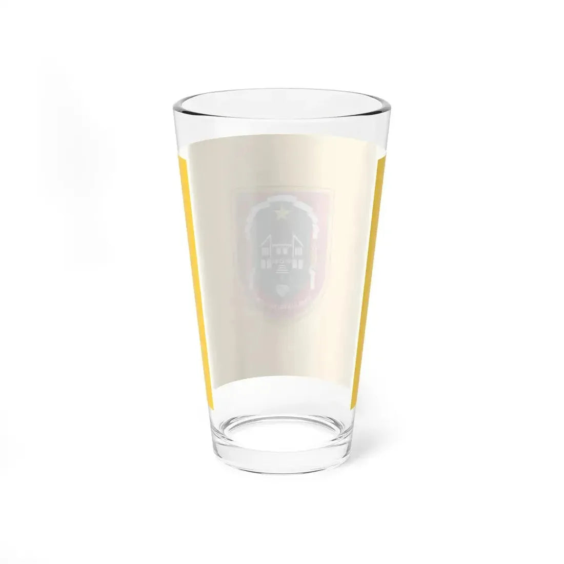 Flag of South Kalimantan Indonesia - Pint Glass 16oz - Go Mug Yourself
