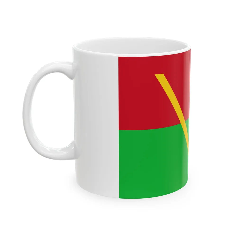 Flag of South Kasai (Congo) White Coffee Mug - Go Mug Yourself