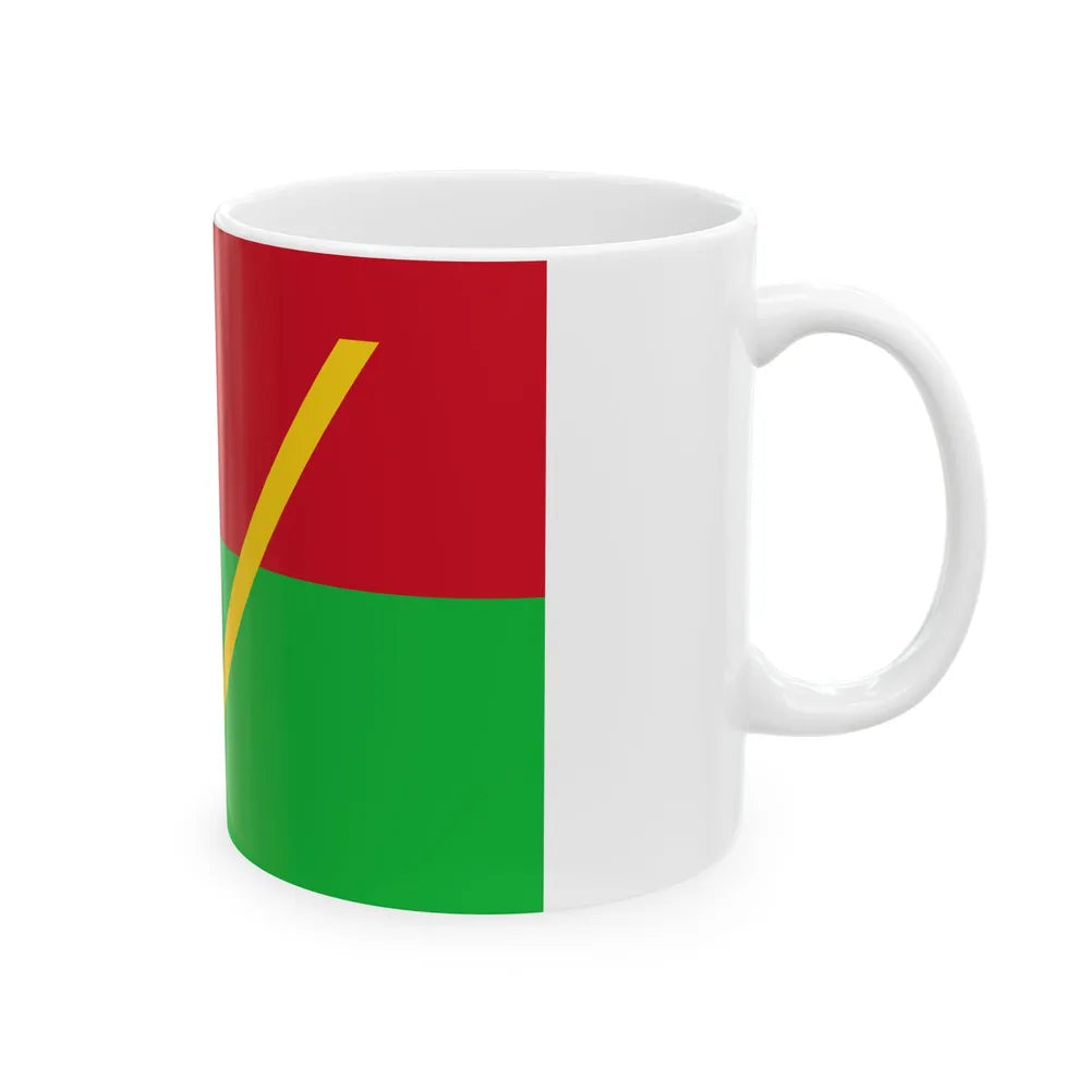 Flag of South Kasai (Congo) White Coffee Mug - Go Mug Yourself